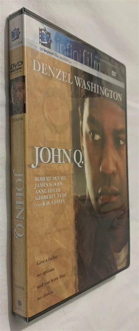 John Q Widescreen Edition DTS DVD 2002 Denzel Washington Robert