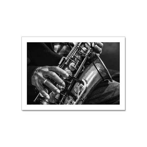 Jazz Art Black And White