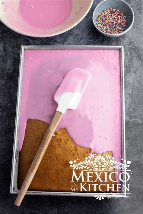 Cortadillo Mexican Pink Cake Mexico In My Kitchen