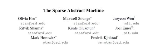 Ogawa Tadashi On Twitter Software And Hardware For Sparse Ml