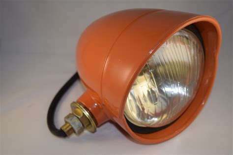 Faro Fanale Anteriore Sx Dx Arancio Trattore Fiat Serie Oro