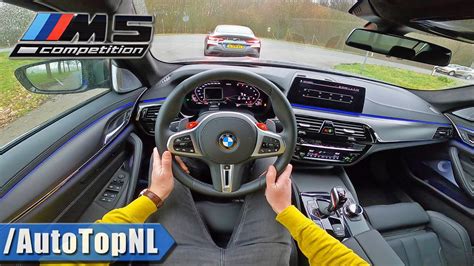 2020 BMW M5 F90 COMPETITION POV Test Drive W BMW M850i By AutoTopNL