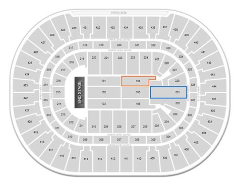 Honda Center Seating Chart With Row Numbers - Chart Walls