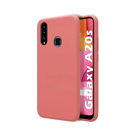 Funda Silicona Líquida Ultra Suave Samsung Galaxy A20s Color Rosa Con Ofertas En Carrefour