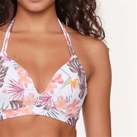 LingaDore Voorgevormde Triangel Bikini 6514TB Tropic Floral 38A