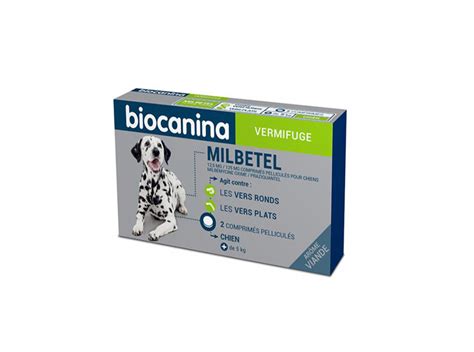 Biocanina Milbetel Chien Comprim S Parapharmacie En Ligne