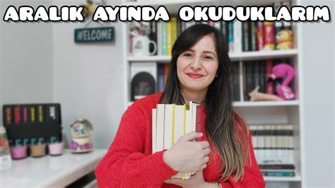 ARALIK AYINDA OKUDUKLARIM 8 KİTAP YouTube