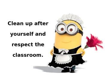 Minions Classroom Rules Posters Editable By Mrs Mays Tpt