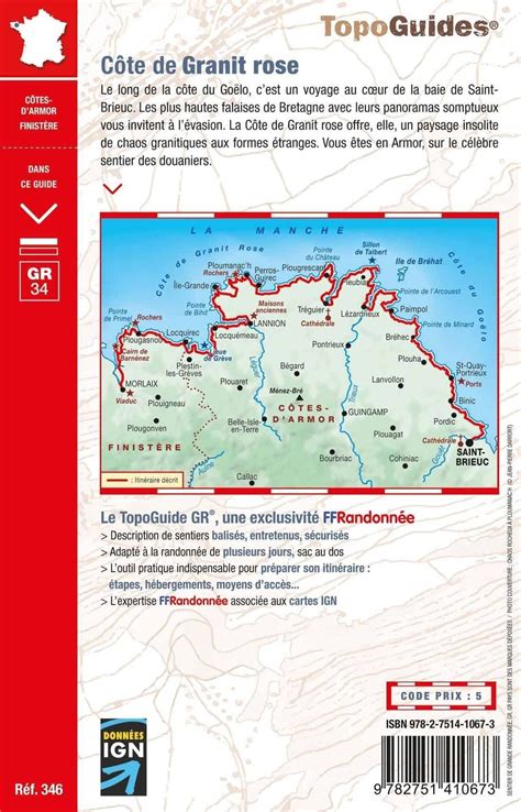 carte top mini ot cote de granit rose lannion perros