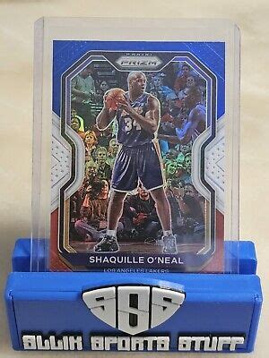 SHAQUILLE ONEAL 2020 21 PANINI PRIZM BASKETBALL RED WHITE BLUE CARD