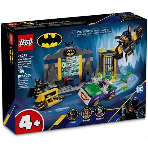 76272 LEGO DC Batman Бэтпещера с Бэтменом, Бэтгерл и Джокером купить Москва