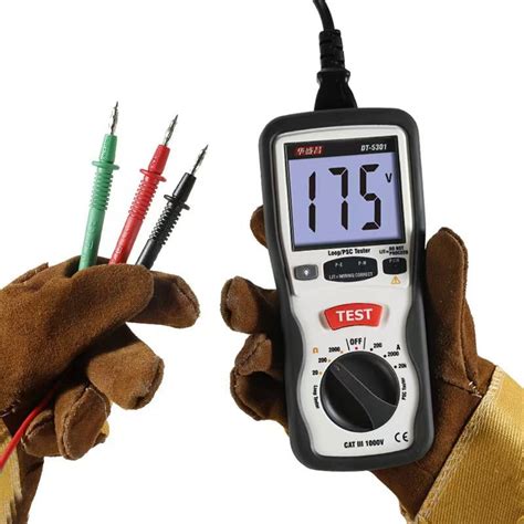 Измеритель сопротивления петли фаза-нуль CEM DT-5301 купить на OZON по ...