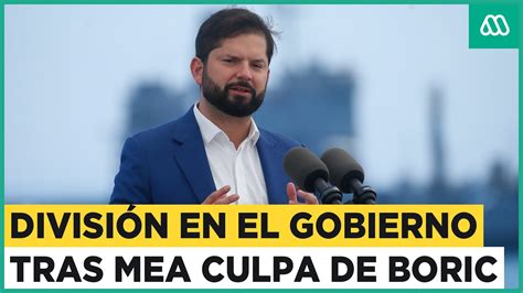 División en el Gobierno tras mea culpa de Boric Partido Comunista