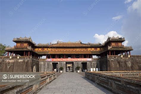 Facade Of A Citadel Ngo Mon Gate Imperial City Hue Vietnam Superstock