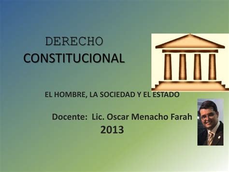 Presentación básica Derecho Constitucional PPT