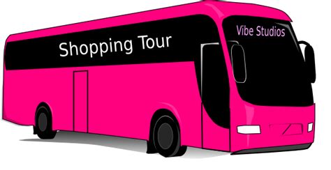 Pink Bus Clip Art At Clker Com Vector Clip Art Online Royalty Free