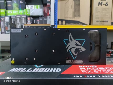 POWERCOLOR RX6700XT HELLHOUND 12GB GDDR6 GC GPU Graphic card, Computers ...