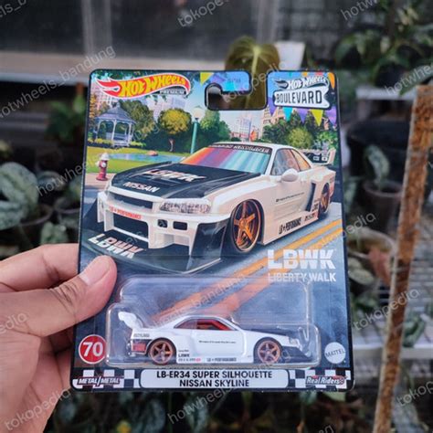 Jual Hot Wheels Lb Er Super Silhoutte Nissan Skyline White Japan Lbwk Kota Bandung