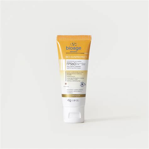 Gel Creme Uniformizador Bio Sun Protect FPS60 Clareador