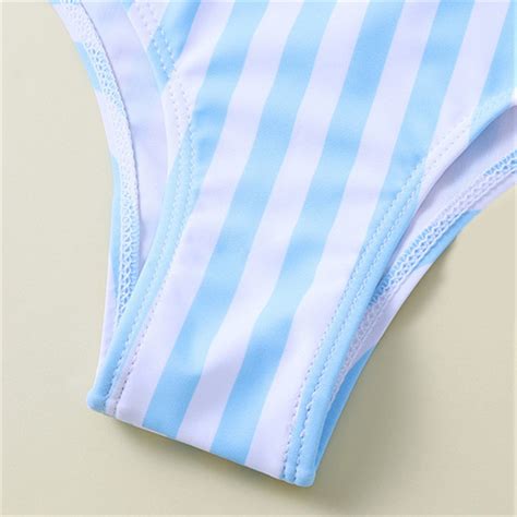 Vedolay Girls Swimsuit Girl S Pieces Frill Trim Knot Front Spaghetti Strap Bikini Swimsuit