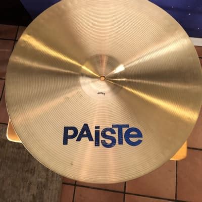 Paiste Formula Blue Label Heavy Ride Cymbal Rare Reverb