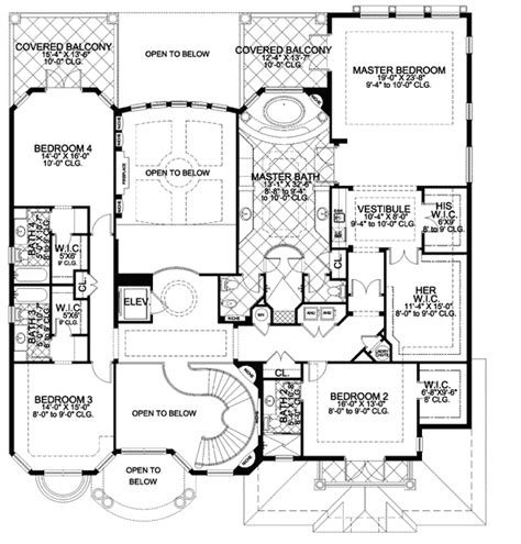 Luxury Master Bedroom Master Suite Floor Plans - First floor master ...