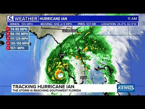 Tracking The Storm Hurricane Ian Strengthening Bringing Significant