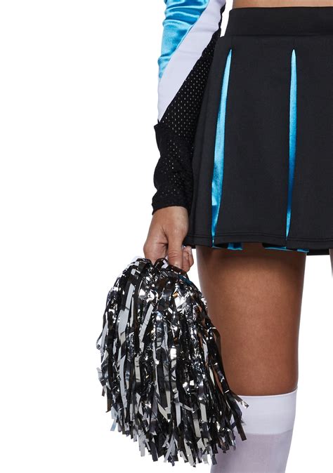 Euphoria Cheerleading Costume Blue Black Dolls Kill