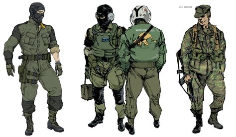 병참과의 총기봇🏳️‍🌈 On Twitter Rt Dewszt Yoji Shinkawas Concept Art Of Metal Gear Solid V