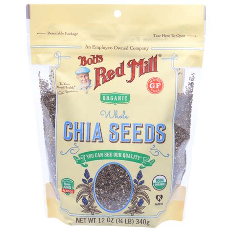 Save On Bobs Red Mill Whole Chia Seeds Organic Order Online Delivery