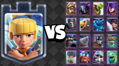 Dagger Duchess Vs Epic Cards New Card Clash Royale Youtube