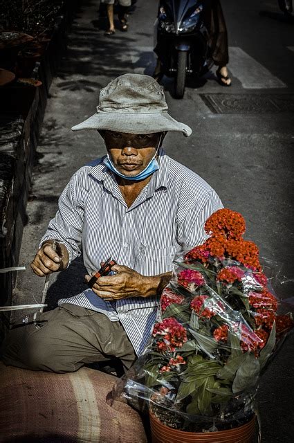 Street Vendor Flowers Free Photo On Pixabay Pixabay