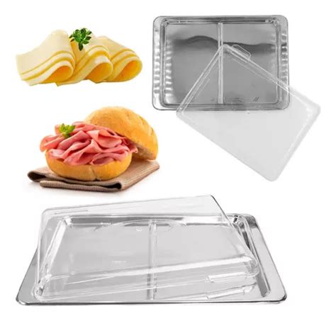 Porta Frios Gourmet Multiuso Inox Pe As Queijo Presunto Frete Gr Tis