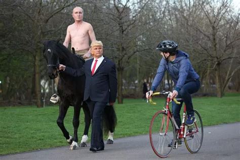 Russian President Vladimir Putin Appears To Recreate His Famous