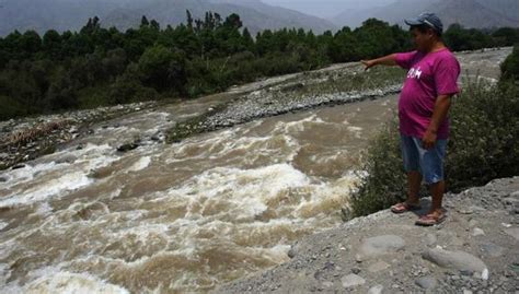 Continúa Aumento De Caudal Del Río Rímac Y Es 92 Superior A Su