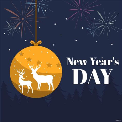 New Year S Day Symbol Vector In Illustrator EPS PNG PSD SVG