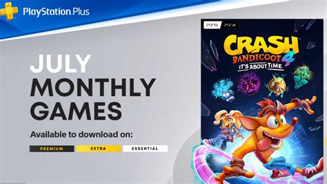 PlayStation Plus July 2022 Free Monthly Games For PS4 PS5