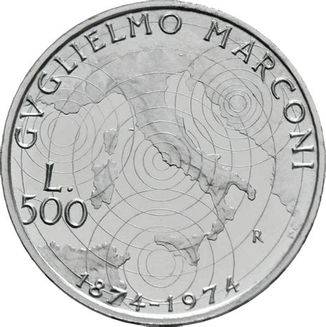 Italien Lire Guglielmo Marconi Aus Silber In St Km