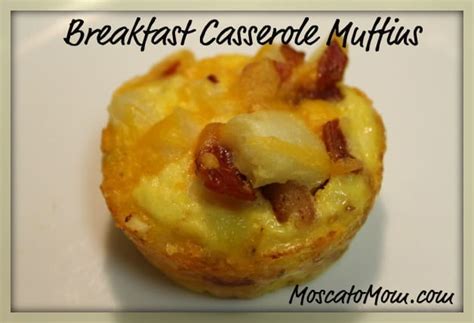 Breakfast Casserole Muffins Recipe - Moscato Mom