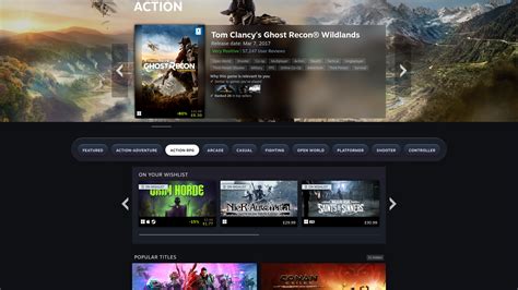 Valve overhauls the Steam Store with new categories, hubs and filtering ... 
