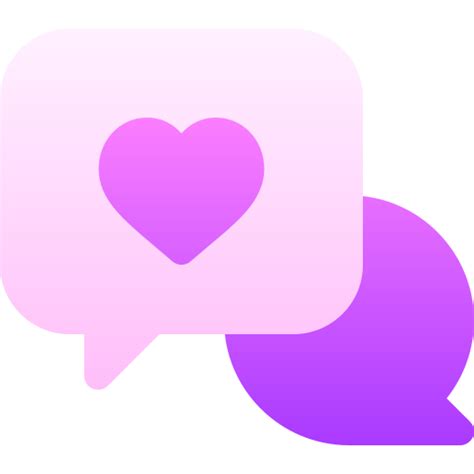 Chats Basic Gradient Gradient Icon