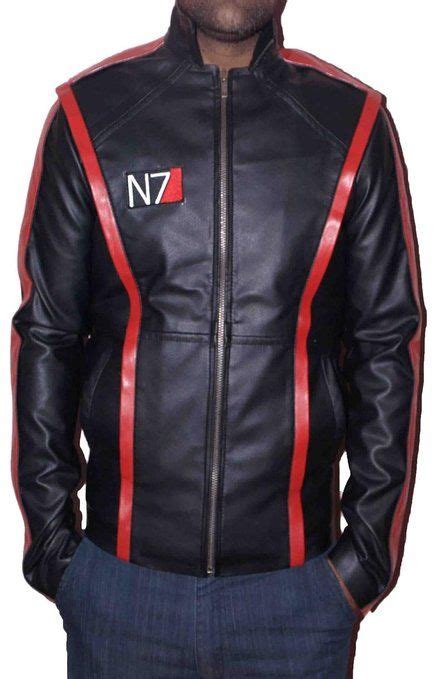 Mass Effect N Faux Pu Leather Jacket All Sizes Available Amazon De