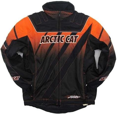 Arctic Cat Mens Zr Limited Edition Snowmobile Jacket Blkorg 5240 75