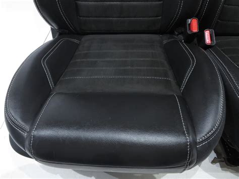 Replacement Ford Mustang Gt/cs Coupe Oem Leather Suede Seats 2010 2011 2012 2013 2014 | Stock ...