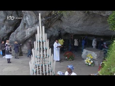 Chapelet du 11 mai 2023 à Lourdes KTOTV