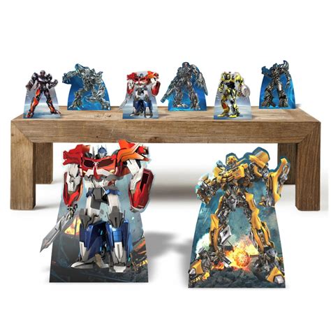 kit decoração festa totens Transformers M2Ch no Elo7 ArteDecorMDF