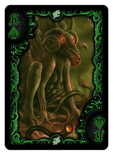 King Of Spades From Cthulhu The Great Old One Elder Sign Edition