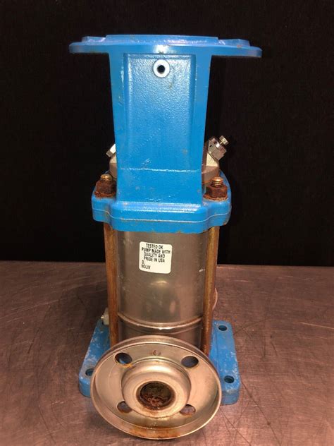 Goulds Pump Motor Combo Sv Fd F E Sv Series Vertical Multi Stage