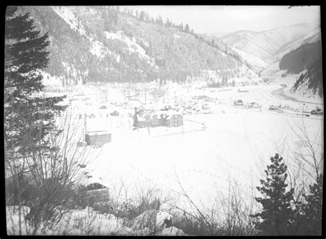 Silverton Idaho In The Snow 13 George W Tabor Photographs