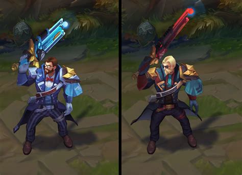 Battle Professor Graves Chroma Skin League Of Legends Skin